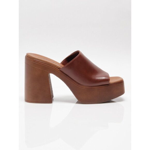 🎉LAST CHANCE🎉 FREE PEOPLE Zoe Platform / Chestnut - Picture 8 of 13